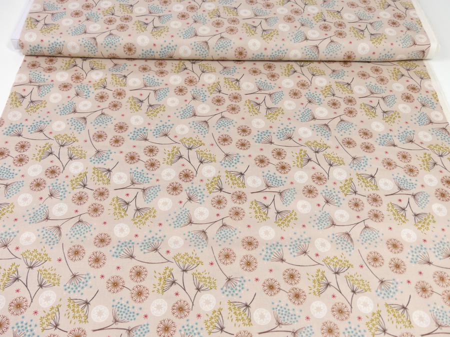Preview: Patchworkstoff New Forest floral Gesamtansicht